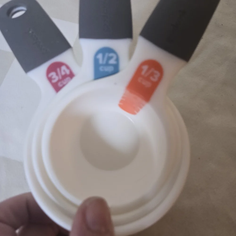 Gray Measuring Cups Set